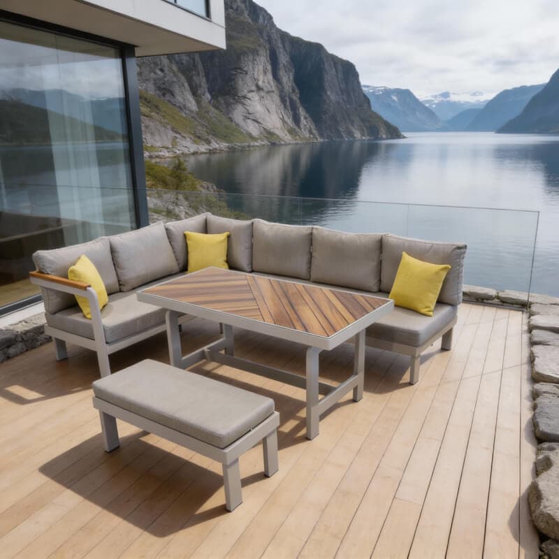 Madrid Köşe Takımı - Safranbolu Bahçe Mobilyası