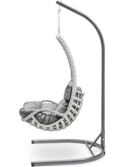 Avanos Tekli Rattan Salıncak - Safranbolu bahçe mobilyası küçük resim 3