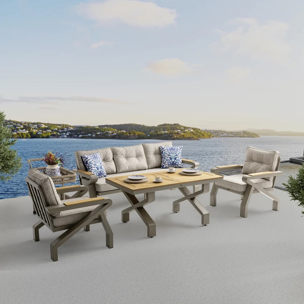 Casablanca Bahçe Oturma Grubu - Safranbolu Bahçe Mobilyası