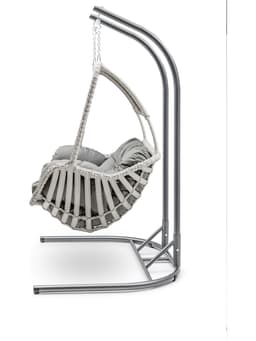 Urla Çiftli Rattan Salıncak - Safranbolu bahçe mobilyası küçük resim 4