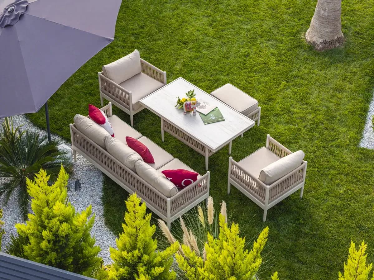 Lyon Bahçe Oturma Grubu - Safranbolu Bahçe Mobilyası